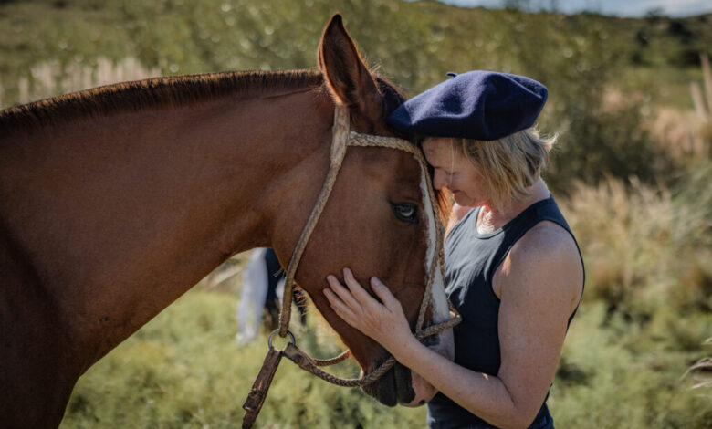 Horses + Mindfulness: Kathy – Big Sky Yoga Retreats